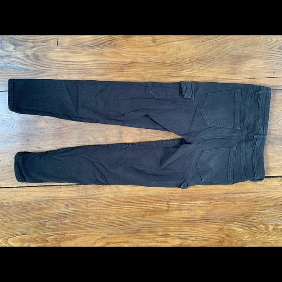 Army green slim fit cargos - Picture 2 of 4